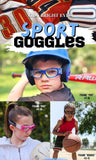 Size 45 Rookie Sports Goggles *Non Rx*